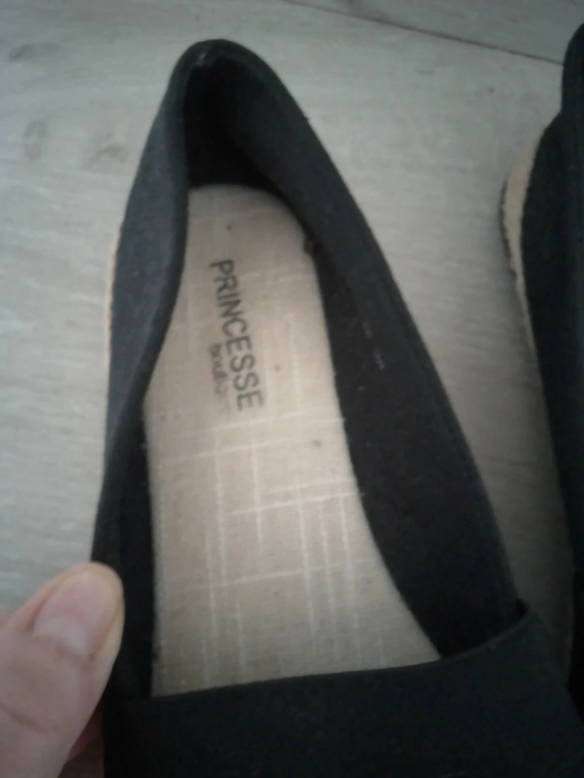 Ballerines de esparto negros talla 38 – photo 2